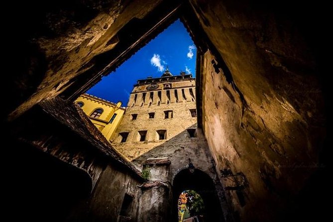 2-Day Transylvania from Bucharest: Brasov, Bran, Sighisoara - Day two in Sighisoara: towers, stairs, and a hill-top church