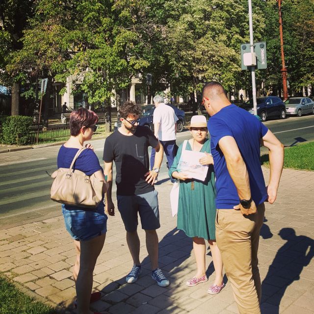 3-Hour Guided Tour of Communist Bucharest - Getting oriented near the Patriarchy bell tower