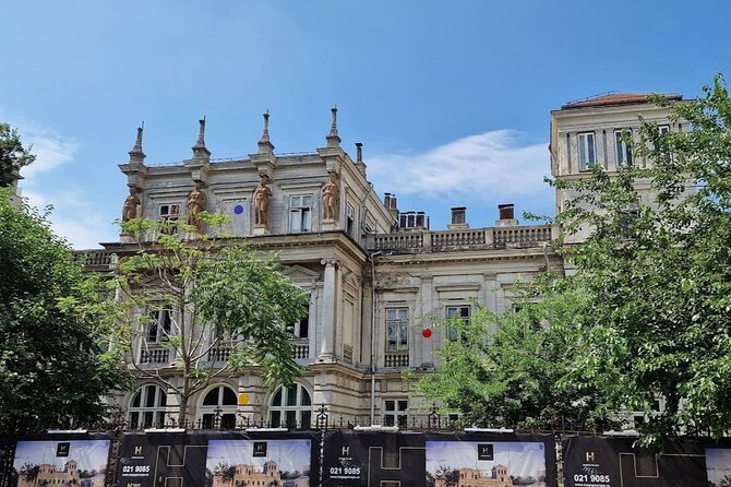 3h Bucharest Private Walking Tour - only your group - Macca Villacrosse Passage and Palatul CEC: old design with street-level payoff