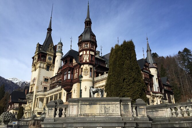4-Day Private Tour: Bucharest to Budapest via Transylvania - Day 1 drive and stops: Peles Castle, Bran Castle, Cantacuzino, and Brasov