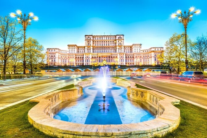 4h Bucharest Panoramic Tour by Car with stops - Stop-by-Stop: Palace of Parliament to Revolution Square