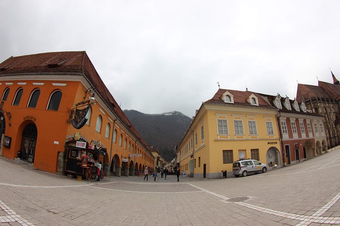 Brasov City Tour - Visit the CROWN City included Black Church entrance - Brasov old town, mapped in a tight 2-hour walk