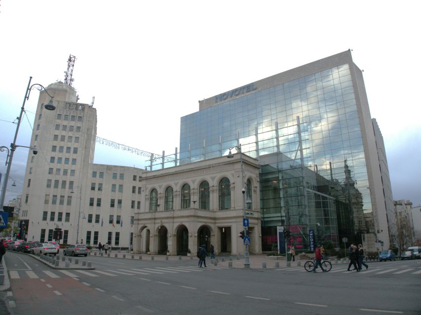 Bucharest by car - full day 'stop and visit' experience - Revolution Square, University Square, and the city timeline you can walk through