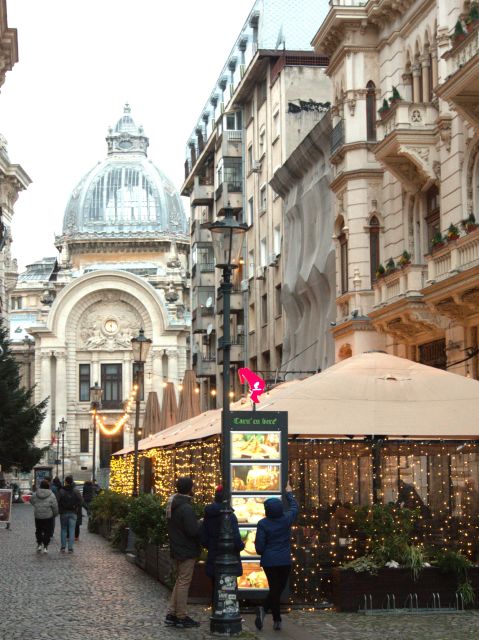 Bucharest by car - full day 'stop and visit' experience - Lunch, refreshments, and the small things that save your day