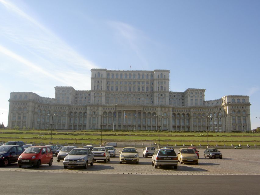 Bucharest: City Highlights Guided Walking Tour - The Palace of Parliament finish: one of the biggest civic buildings on earth