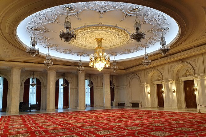 Bucharest City Tour 4 hours - Private Tour - Free Pick up and Drop off - People’s House at the Palace of Parliament, where scale does the explaining