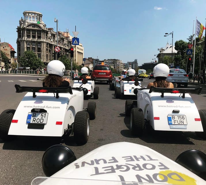 Bucharest: City Tour by a Mini Hot Rod - The drive route: Palace of Parliament and Victoria Road from the driver’s seat