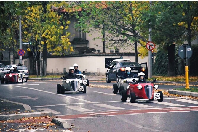 Bucharest: CityTour in one of a kind mini hot rod - Helmets, Guides, and the Real Safety Factor in Traffic
