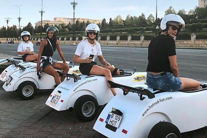 Bucharest: CityTour in one of a kind mini hot rod - Coffee or Tea Included: Small Detail, Smart Start