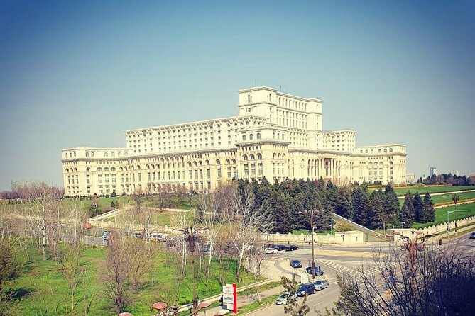 Bucharest Communist Bike Tour - Stop 6: Casa Radio and the Unfinished Communist Museum (10 Minutes)