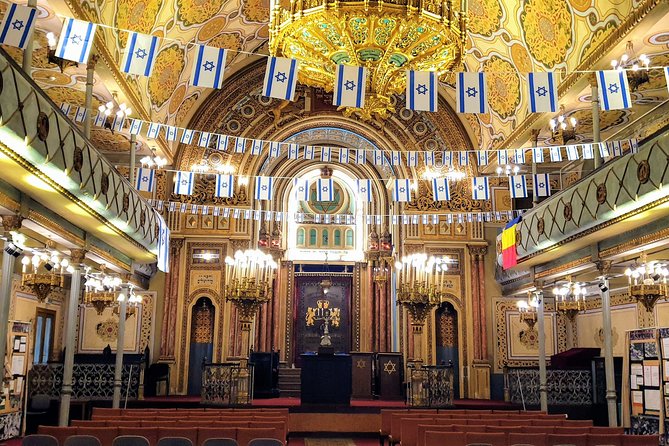 Bucharest Jewish Heritage | Holocaust Memorial | Private Car Tour - Stop 3: The Choral Temple, one of Bucharest’s oldest remaining