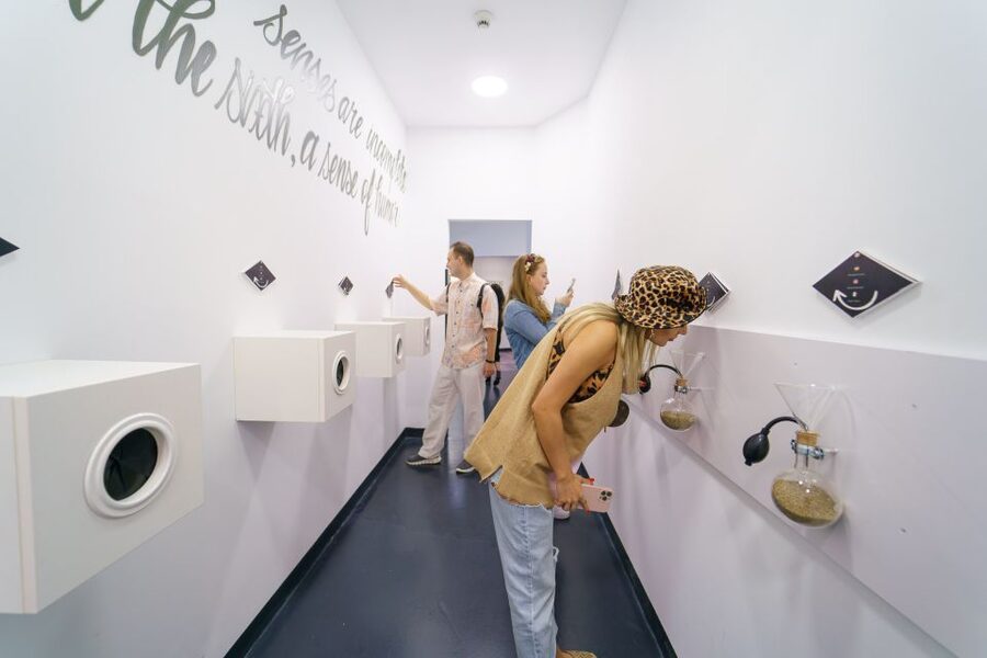 Bucharest: Museum of Senses Entry Ticket - RGB Room and Optical Illusions: When Color Becomes a Clue and a Lie