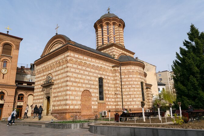 Bucharest Old Town Treasure Hunt: Walking Tour & Game - Your route, stop by stop: passages, theatre, monasteries, and Lipscani