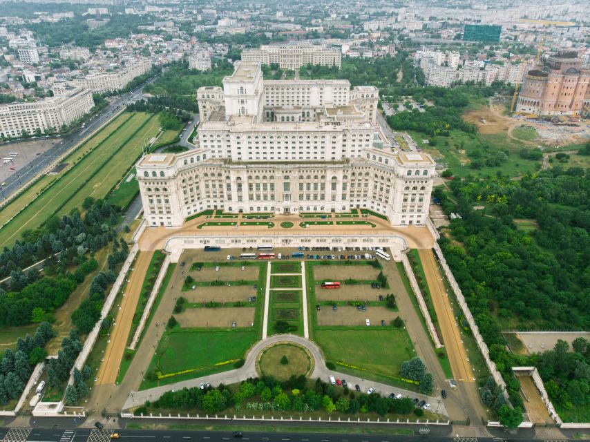 Bucharest: Parliament Palace Skip-the-line Ticket - Where to meet on the left side of Senatul Romaniei