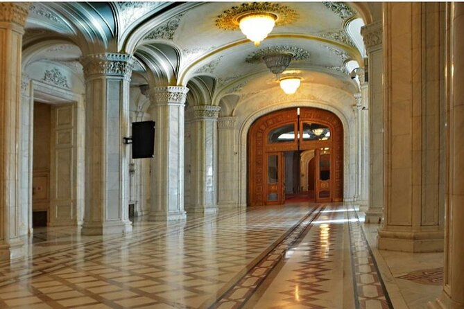 Bucharest Private Tour, Parliament Palace, Ceausescu House Visit - Entering the Palace of Parliament: scale you can feel