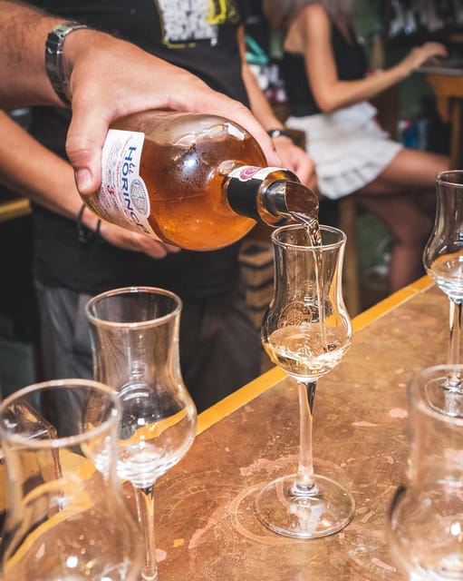 Bucharest: Romanian Spirits Tasting Experience at Corks - The Five Brandies: Plum, Pear, Smoked, Fresh, and a Surprise Pălincă