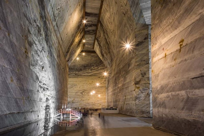 Bucharest: Salt Mine Guided Day Trip to Slănic - The 208 Meters Underground Walk: What You Actually See