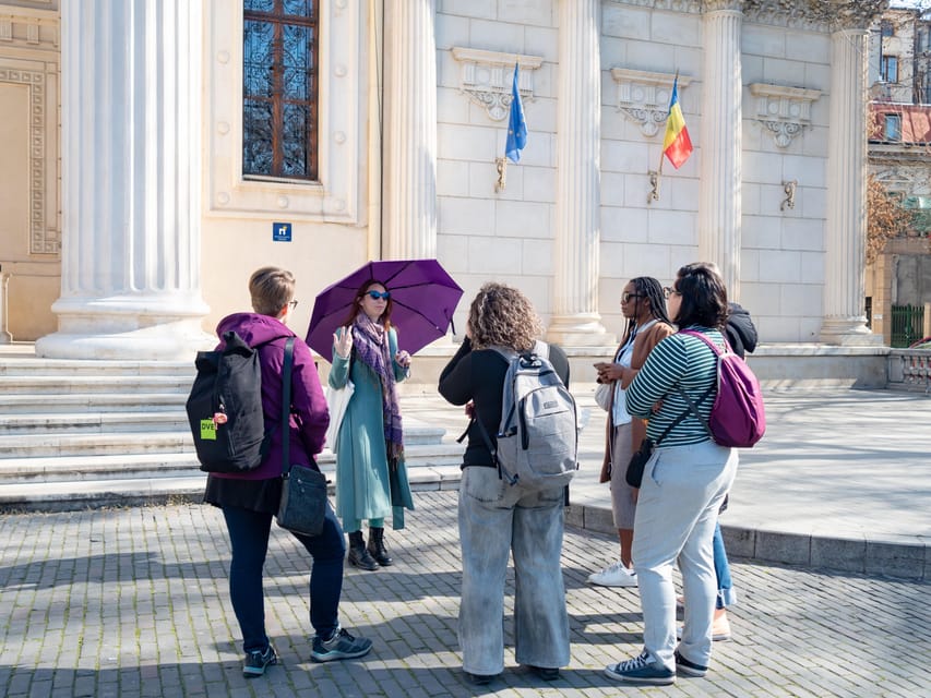 Bucharest: Small Group History, Art & Secrets Tour - National Military Circle, National Bank, and CEC Palace: institutions that still matter