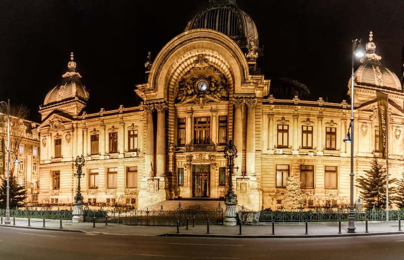Bucharest: The Italian emigration in Romania - From the Dambovita River to the Palace of Justice viewpoint