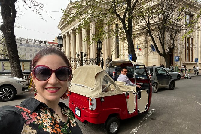 Bucharest Tuk Tuk City Tour - Royal Palace and the Palace of the Parliament: big sights, clear explanations