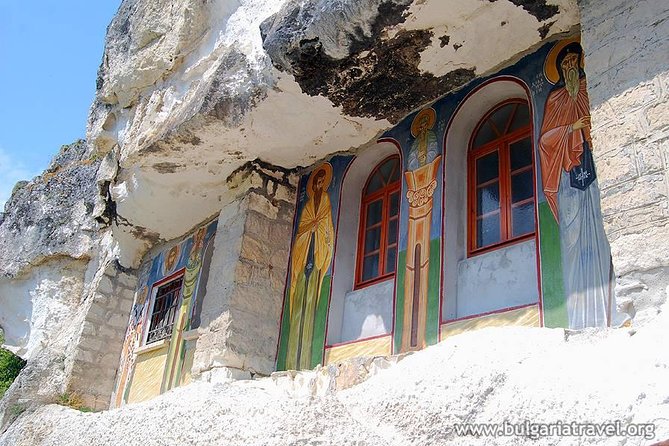 Bulgaria Day Trip: Private Tour from Bucharest - Basarbovski Rock Monastery: St. Dimitrius, stairs, and painted icons