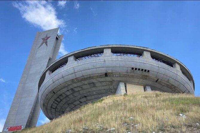 Buzludzha Monument and Tsarevets Fortress in Bulgaria Private - Buzludzha Monument: the communist memorial you see from the outside