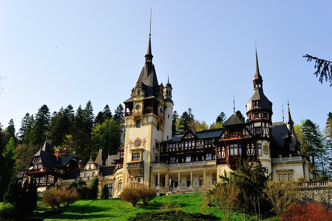 Dracula's Castle & Peles Palace Tour from Bucharest Including Brasov Old Town - Hotel pickup and a dedicated English guide that keeps the day clear