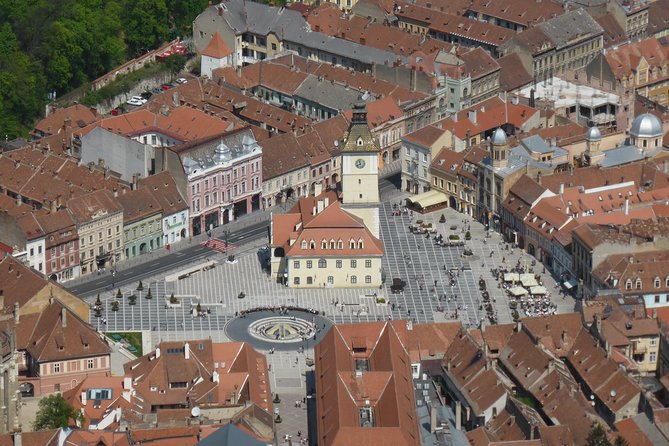 Dracula's Castle & Peles Palace Tour from Bucharest Including Brasov Old Town - Bran Castle, Dracula’s Castle: medieval walls on a dramatic rock