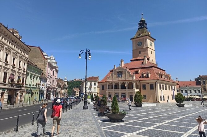 Dracula's Castle -Private Tour- with Brașov City and Peleș Castle - Brașov Historical Center: A Smart Reset Between Castles
