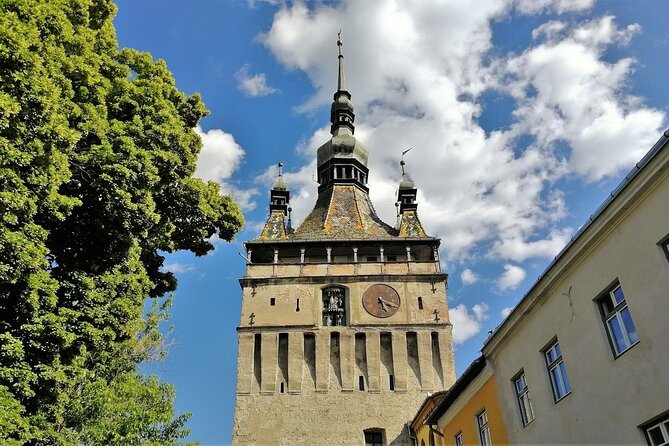 Exclusive tour: Sighisoara, Medias and Biertan tour from Sibiu - The Clock Tower: Stairs, Views, and Seven Wooden Figures