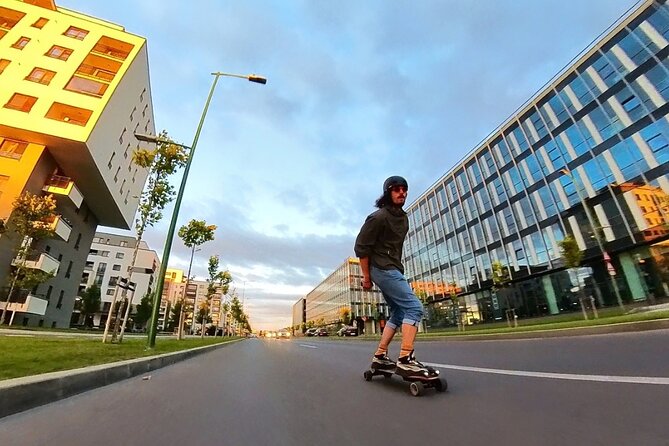 Explore Brașov on Electric Longboards - Meeting at Bulevardul Gării, then getting sorted with Vlad