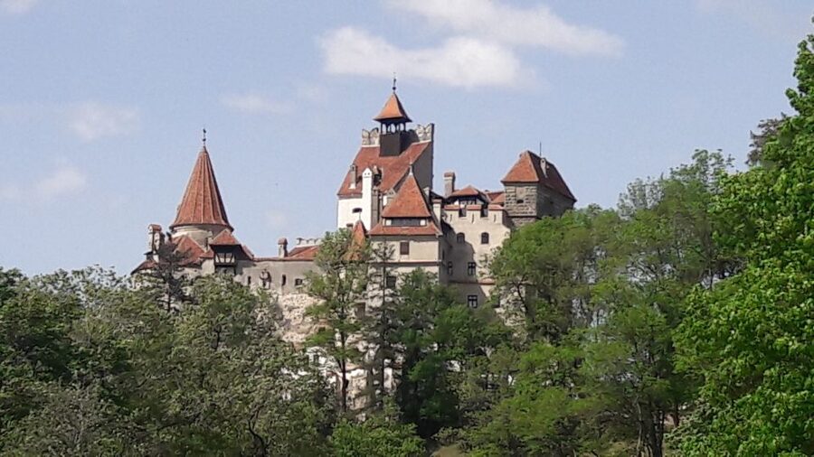 From Brasov: Peles Castle, Bran Castle & Cantacuzino Castle - Cantacuzino Castle, Wednesday filming vibes, and the Bucegi views