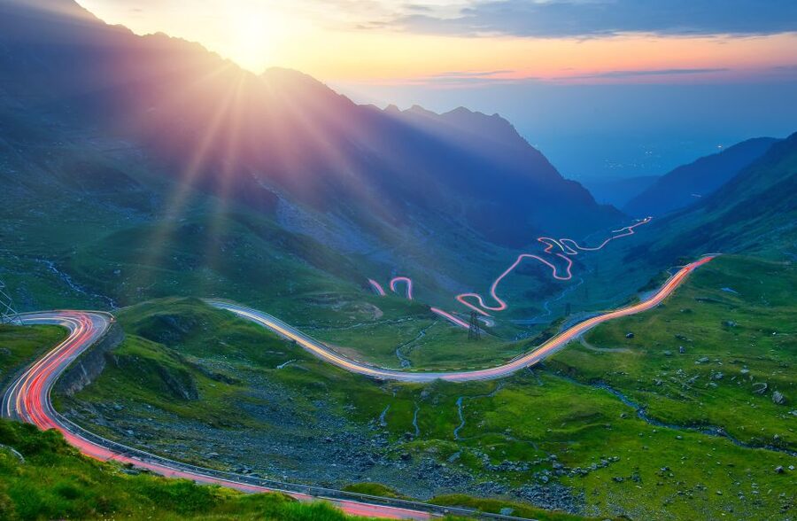 From Bucharest: Private Transfagarasan Highway Day Tour - Poenari Castle photo stop: the Dracula-style cliff at 850 m