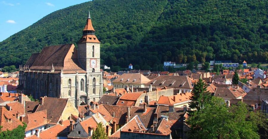 From Sibiu: Day Tour to Brasov and Dracula's Castle - Bran Castle: Dracula’s Name Meets Medieval Rooms and Mountain Views