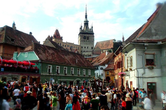Halloween tour with 2 Halloween parties one at Bran Castle - Day 3 Peles Castle: a scenic reset before the airport run