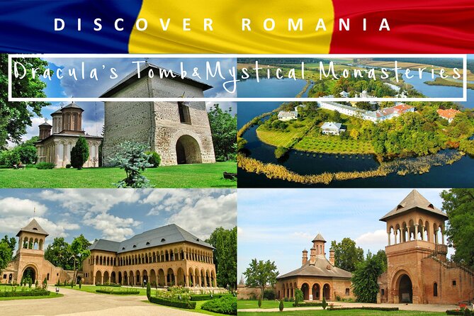 Mystical Monasteries, Dracula's Tomb and Mogosoaia Lake Palace - Private Tour - Quick Bucharest stops: National Theatre area, Arcul de Triumf, and Revolution Square