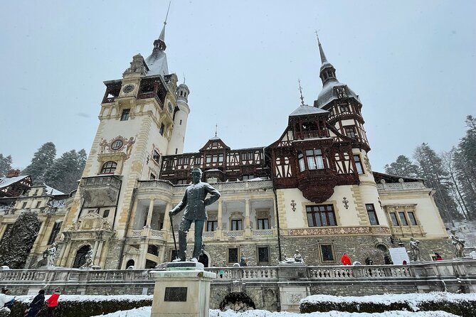 Peles and Cantacuzino Castles Small Group Day Tour from Brasov - Cantacuzino Castle near Busteni: Neo-Romanian drama and heraldry