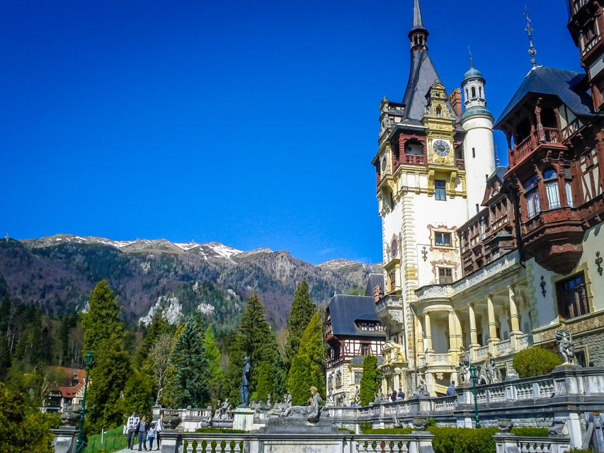 Peles, Dracula's Castles & Brasov: Private Day Trip & Pickup - Sinaia and Peles Castle: Royal Luxury With Real Details