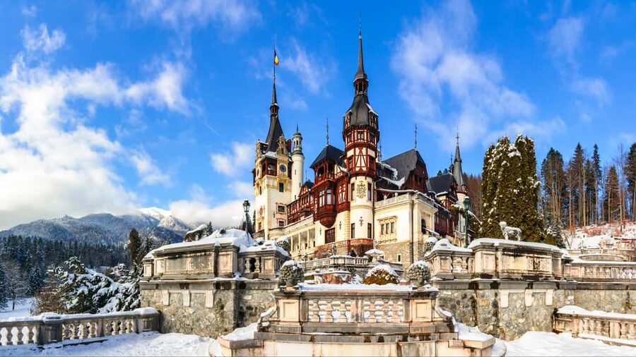 PREMIUM TOUR (6 Pax) Bucharest, Peles&Bran Castles & Brasov - A single day that hits Sinaia, Bran, and Brasov
