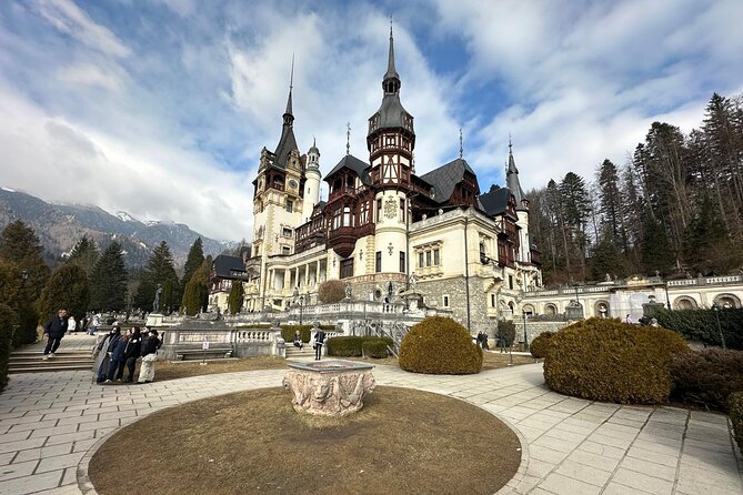 Private Day Trip from Bucharest: Dracula’s Castle, Peles & Brasov - Peleș Castle: A Royal Mountain Palace With Real Craft