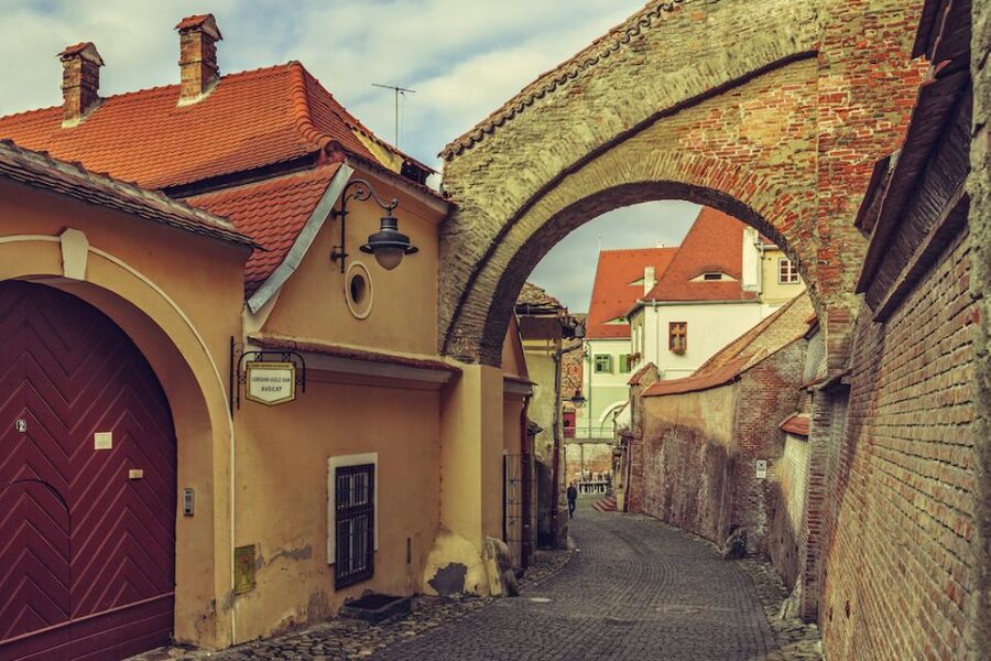 Private Day Trip to Sibiu from Bucharest - Sibiel Village, a protected stop with glass icons