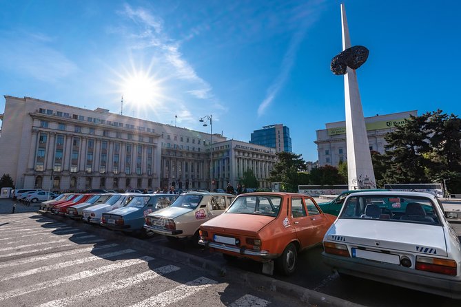 Private -RedPatrol Tour of Bucharest with a Romanian Vintage Car - The Communist storyline, stop by stop