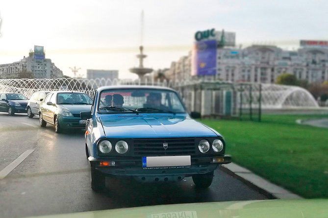 Private -RedPatrol Tour of Bucharest with a Romanian Vintage Car - Casa Radio: the Communist ghost palace