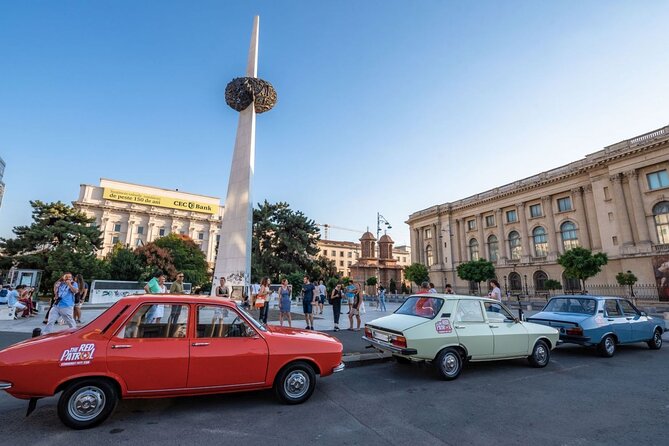 Private - Romanian Vintage Car Driving Tour of Bucharest 120 min - Your guide matters: Serban-style storytelling that connects the streets