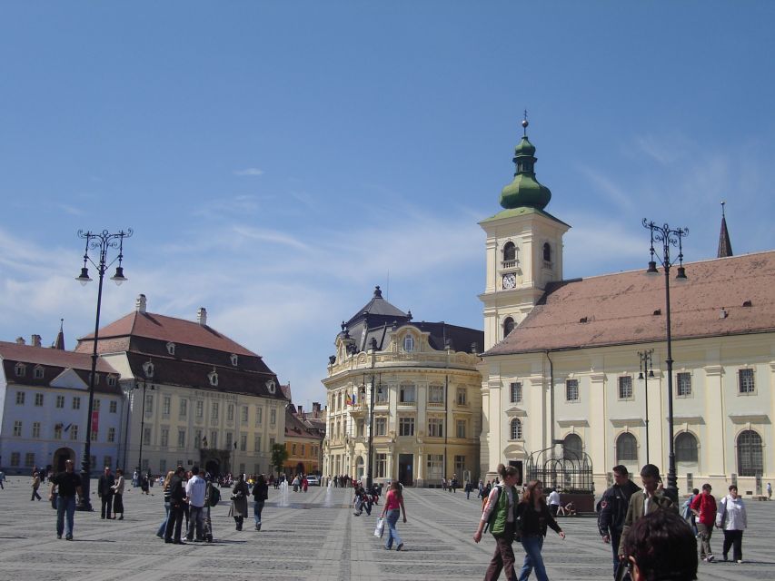 SB01 - City Tour Sibiu: Exploring the Heart of Transylvania - Council Tower (Turnul Sfatului) for panoramic orientation