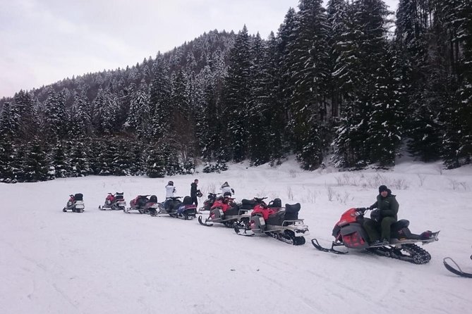 SnowMobiles Tour in Carpathian Mountains - Sinaia Gondola Area: Views and a Common Confusion