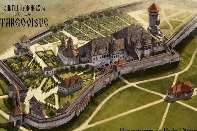 The Real Dracula's Castle in Targoviste, Winery and Dracula' Tomb - Snagov Monastery on the lake island, and the Vlad Dracula grave visit