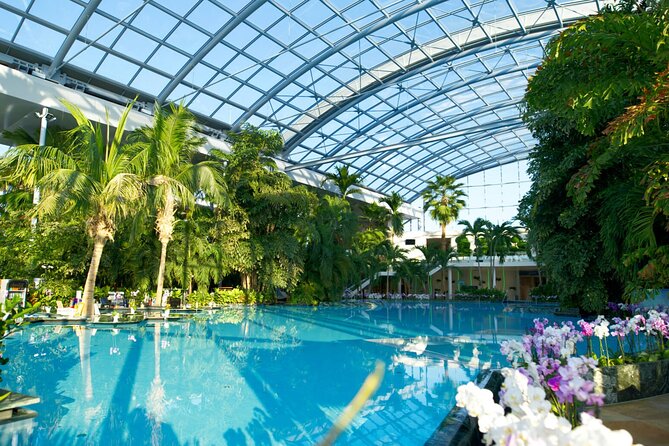 Therme-entrance ticket and transfer pick-up/drop-off Bucharest - Therme Bucuresti in a half day: what you really get
