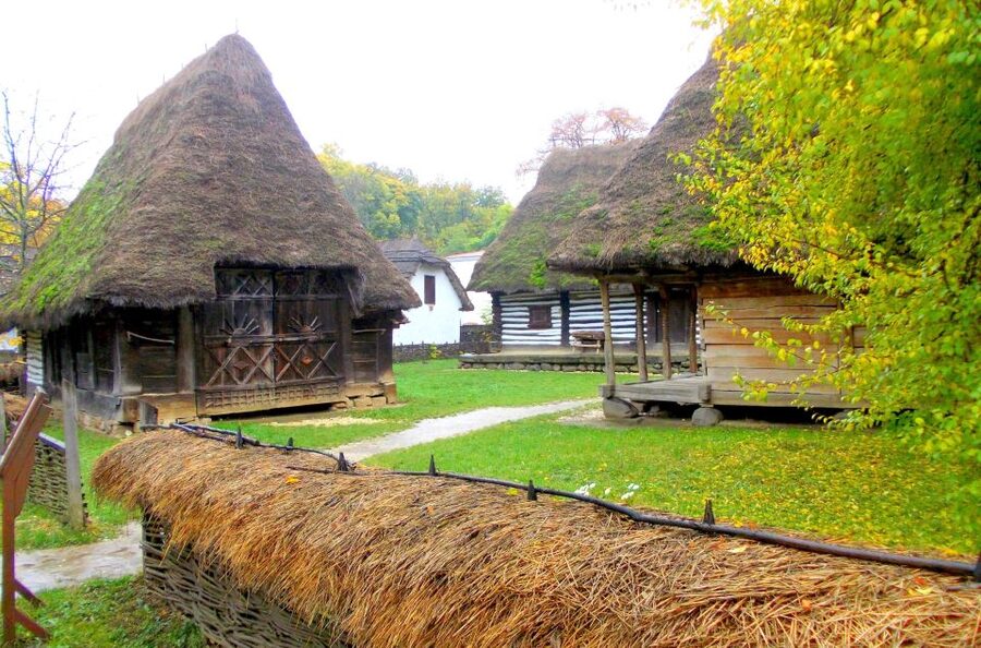Traditions in Bucharest: Village Museum and Wine Tasting - A quick photo stop near the Romanian Athenaeum