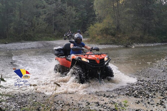 Triumph Arch, Paltinu Dam, Doftana, Small Group ATV Tour - Barajul Paltinu: dam views plus village life